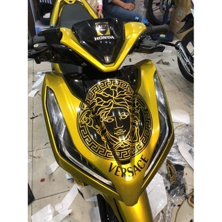 Decal Vàng Candy Cao Cấp Khổ 1m52 Co Dãn 4 Chiều