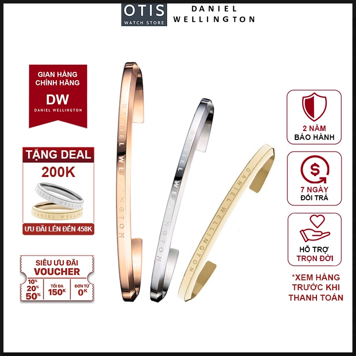 [Chính Hãng]Vòng Tay Daniel Wellington Classic Cuff V1 DW Chính Hãng - OtisWatch