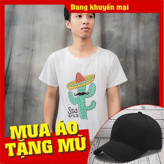 Áo thun stay wild hoang dã - unisexx