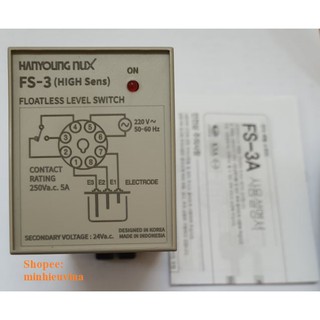 Rơle mức nước FS-3(phao mức nước)