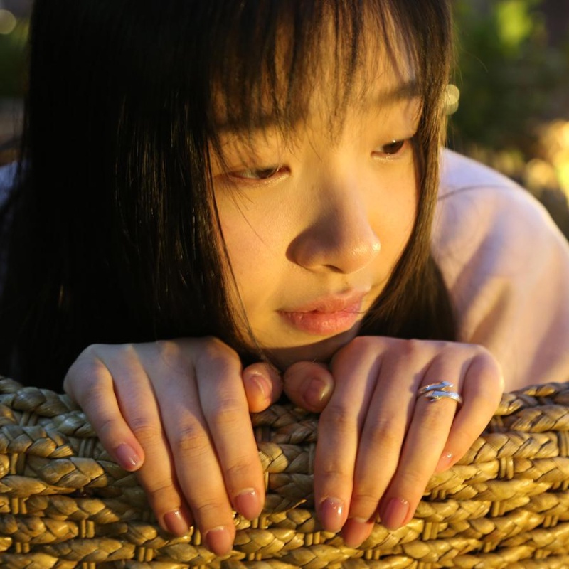 Nhẫn nữ thời trang Cổ điển Đơn giản Kích thước nhẫn có thể điều chỉnh