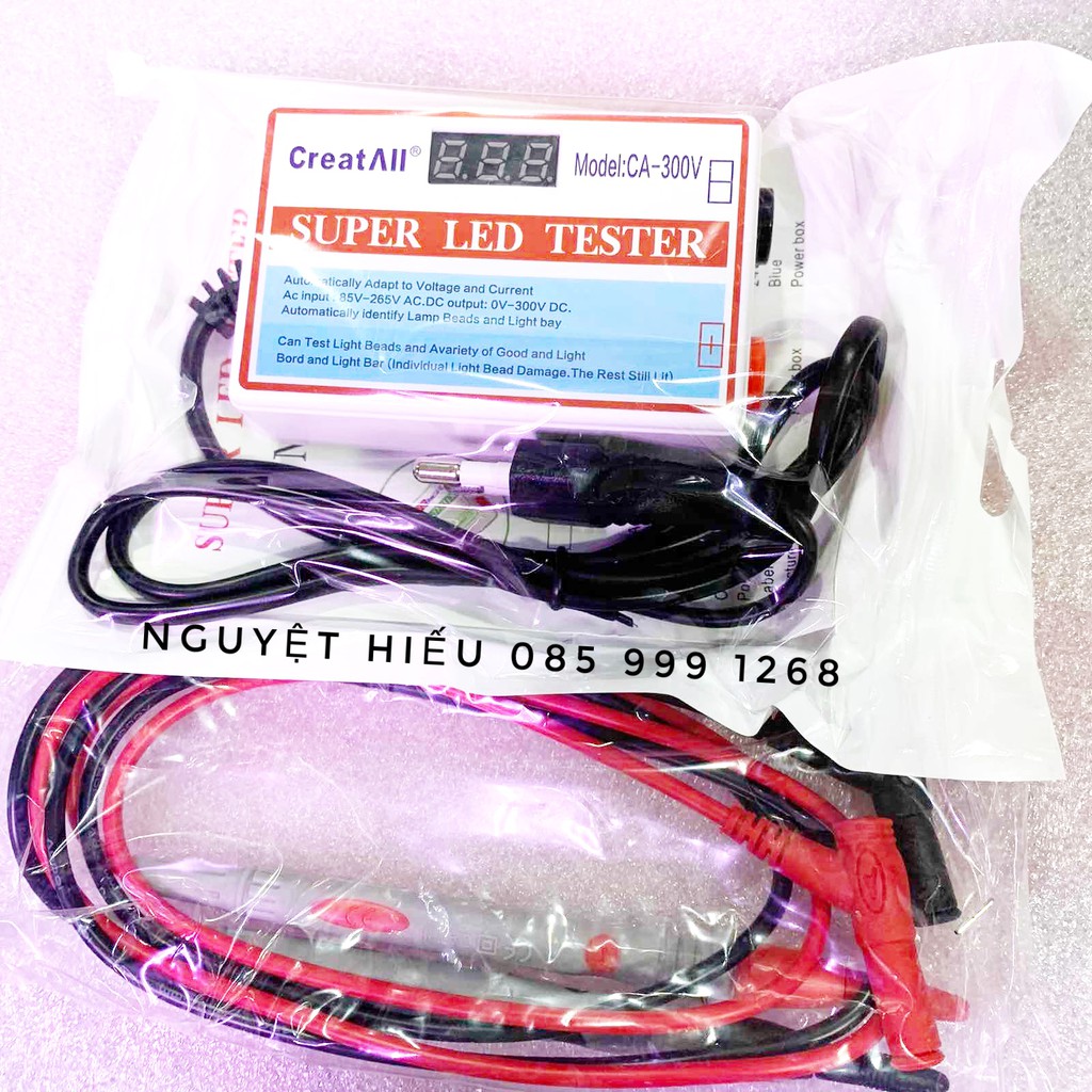 Thiết bị module đồng hồ kiểm tra test điện áp hiển thị led CA 300V