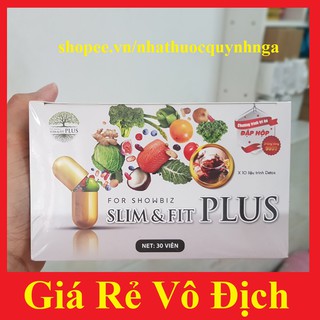 Giảm cân slim fit giảm cân cơ mông tặng kèm detox