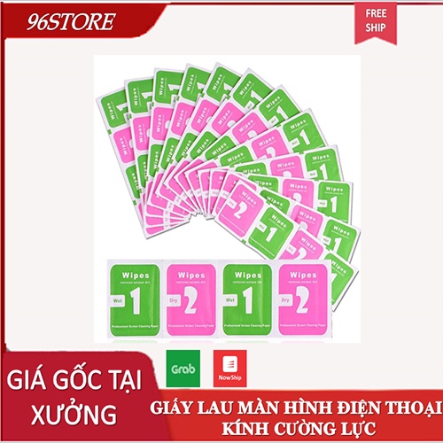 Giấy Lau Màn Cho Kính Cường Lực, Kính, Máy Tính Giá Rẻ