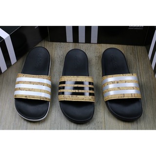 Dép Adidas Plus siêu êm vân gỗ hàng vnxk