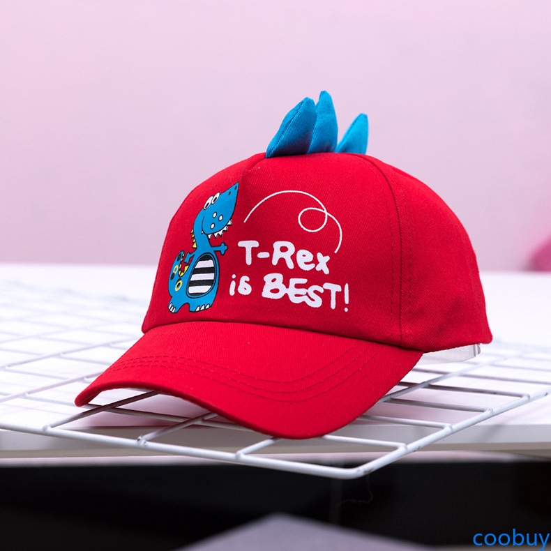 Mũ Lưỡi Trai Hoạ Tiết Khủng Long Cho Bé 2-8 Tuổi 52cm Vòng đầu