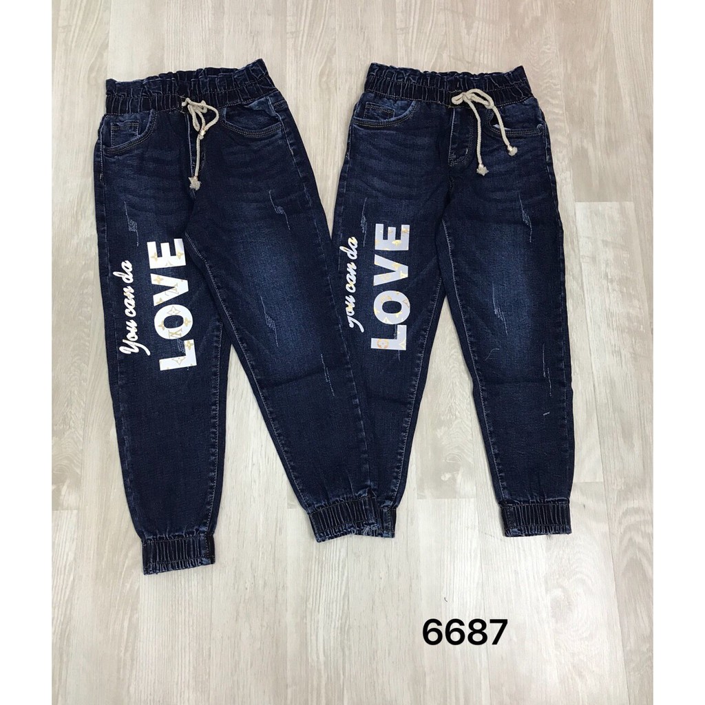 Quần Baggy Cotton Lưng Thun Ống Bo