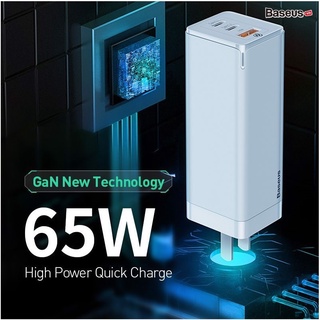 Củ sạc baseus gan, 65w hỗ trợ pd/qc3.0/ bps/ scp/ fcp/ afc multi