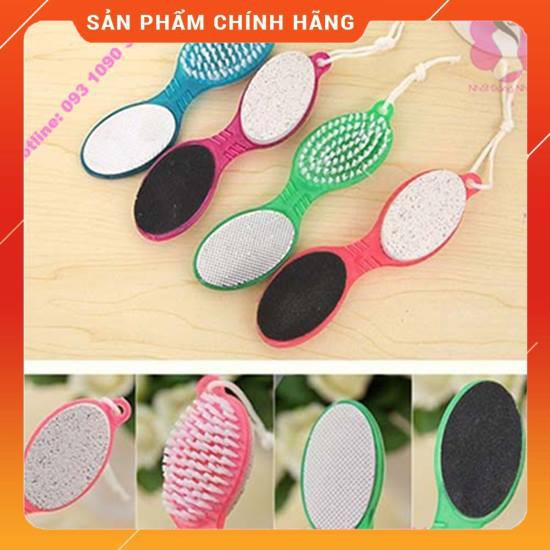 [HÀNG SIÊU TỐT] BÀN CHẢI CHÀ GÓT CHÂN TẨY TẾ BÀO CHẾT 4 IN 1