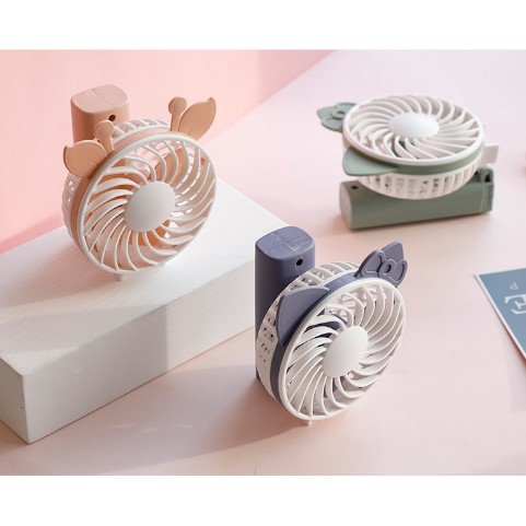 [XỊN_RẺ] Quạt Mini Fan Chính Hãng Siêu Mát Kèm Dây Sạc Tai Thú Có Thể Gập Để Bàn | BigBuy360 - bigbuy360.vn