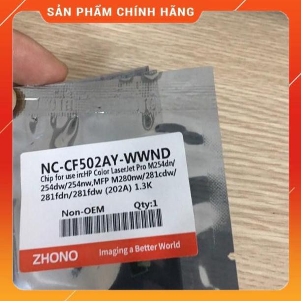 [FREESHIP] Chip Hp CF501A [RẺ VÔ ĐỊCH] Chip Hp CF501A mầu vàng cho HP Pro M254NW/M254dw- M280nw,M281fdn M281fdw