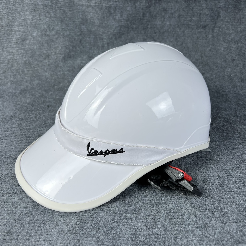 Nón bảo hiểm kết lưỡi trai nano VESPA viền da cao cấp nhiều màu cho nam