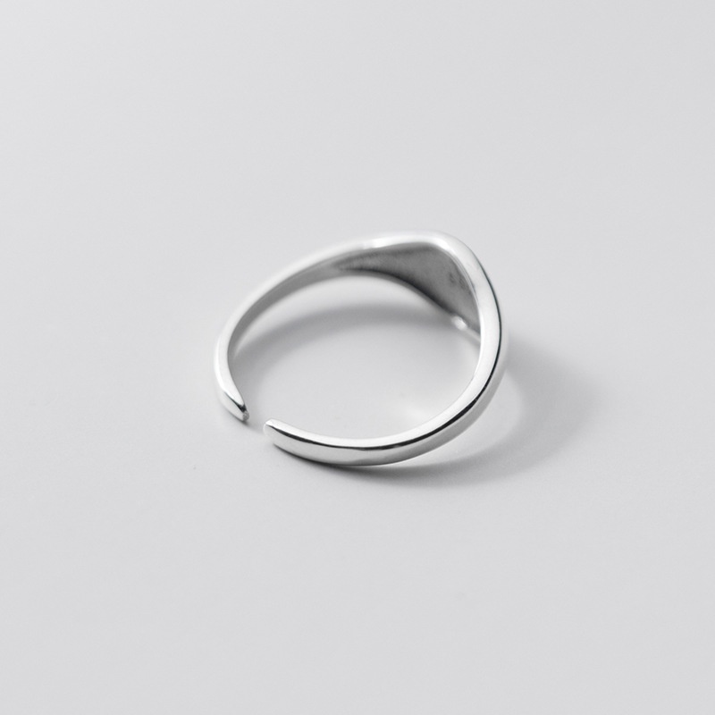 Nhẫn Thiết Kế Chéo Thời Trang Cá Tính Có Thể Điều Chỉnh