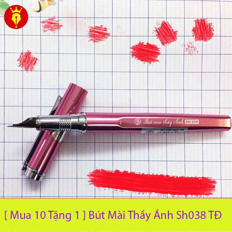 [ Mua 10 Tặng 1 ] Combo Bút Mài Thầy Ánh SH038 TĐ