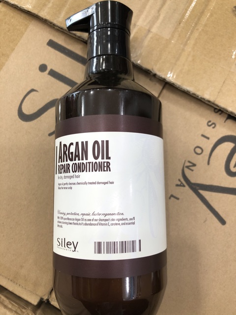 Siley dầu gội, dầu xả argan oil