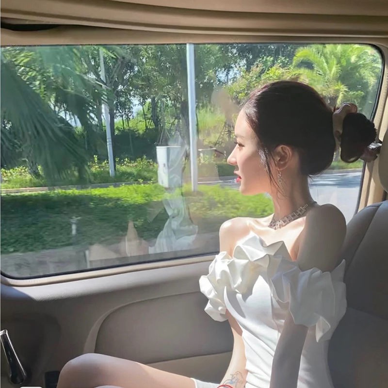 Đầm Trễ Vai Phong Cách Retro Thời Trang 2021 Cho Nữ | BigBuy360 - bigbuy360.vn