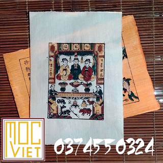 Tranh đông hồ Táo quân