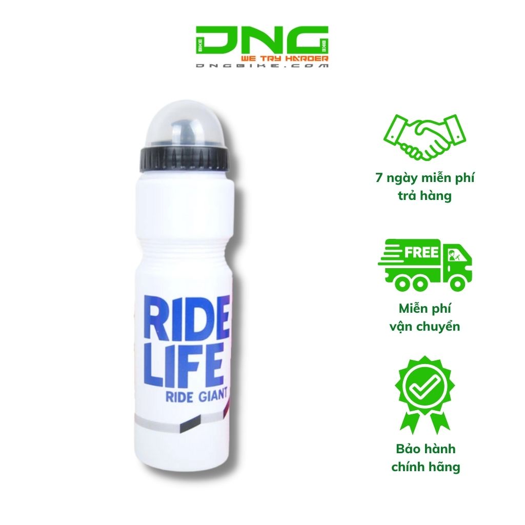 Bình nước xe đạp RIDE LIFE GIANT/SHIMNAO 750ml