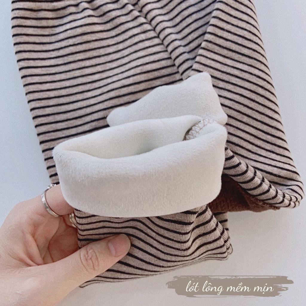 Quần Dài Thu Đông Cho Bé Trai Bé Gái Và Trẻ Sơ Sinh Cotton Nỉ Thanh Hằng Baby 5 - 13 Kg