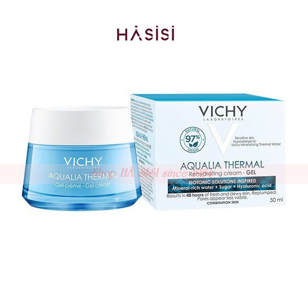 Gel Dưỡng Ẩm Cấp Nước Cho Da Suốt 48h VICHY AQUALIA THERMAL GEL CREAM 50ml