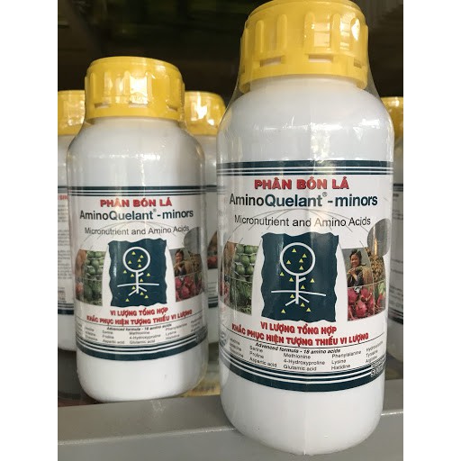 Phân bón lá vi lượng hữu cơ cao cấp Amino Quelant Minors chai 100ml hàng nhập khẩu