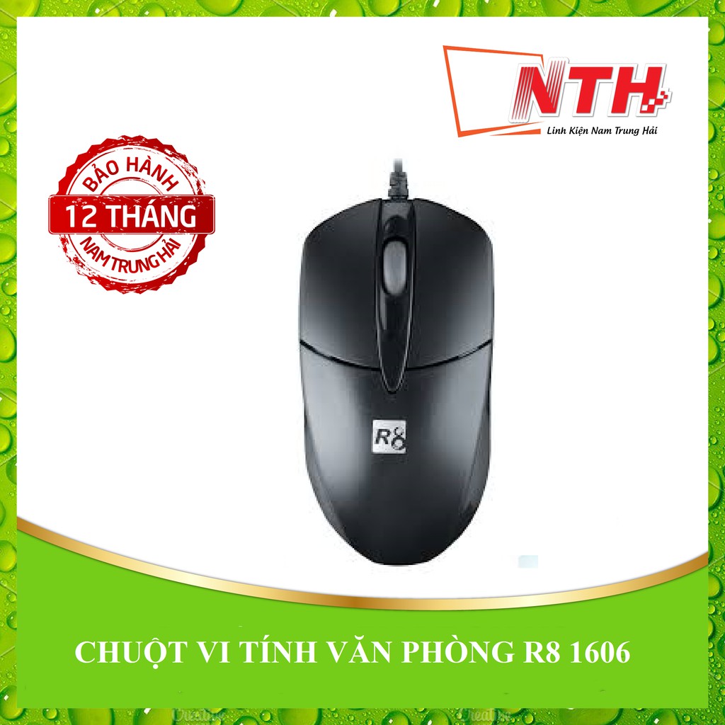 CHUỘT VI TÍNH VĂN PHÒNG R8 1606