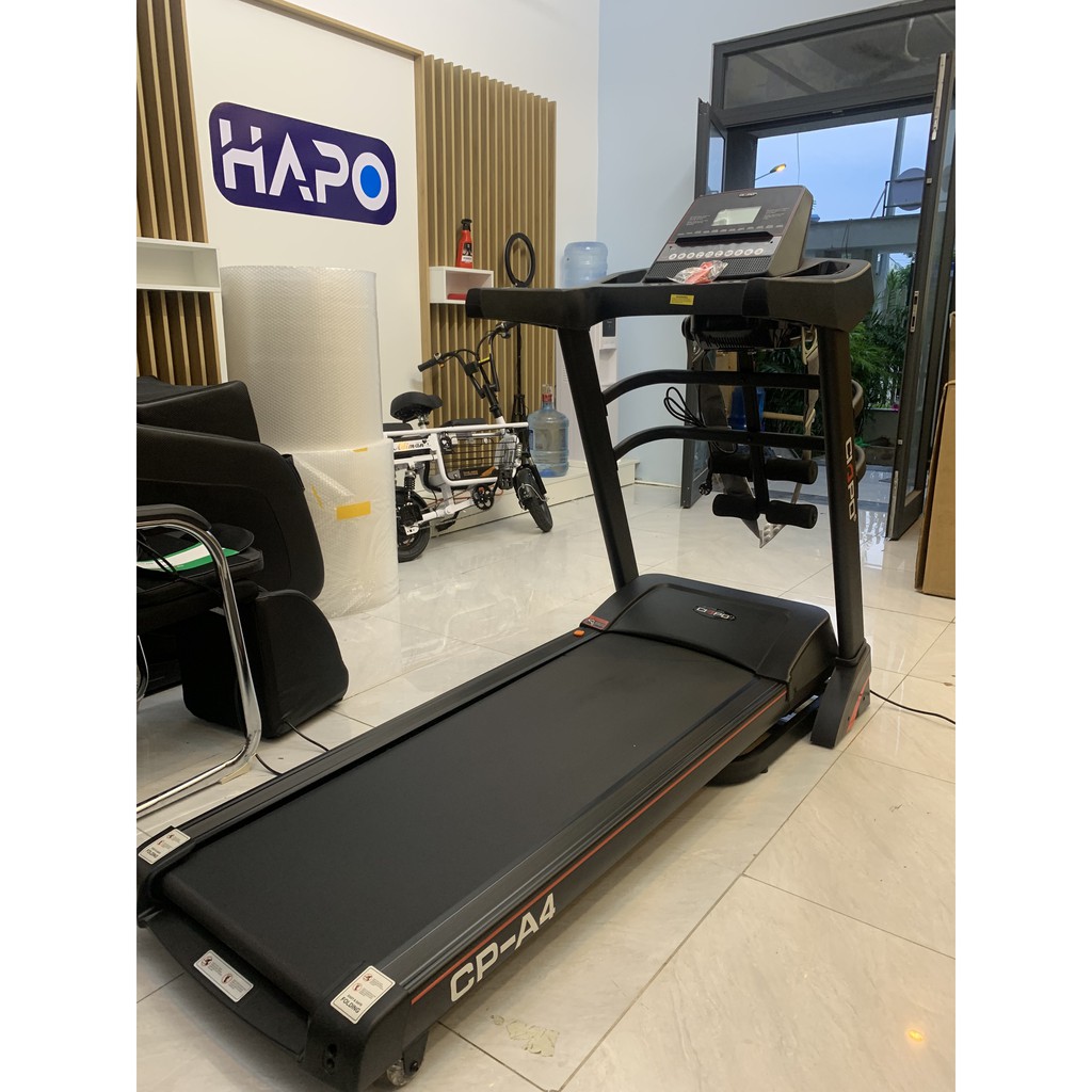 Máy chạy bộ đa năng cao cấp CIAPO A4, Máy chạy bộ tại nhà, Tập tạ tay, Tập eo, Chống rung EVA Giảm cân nhanh