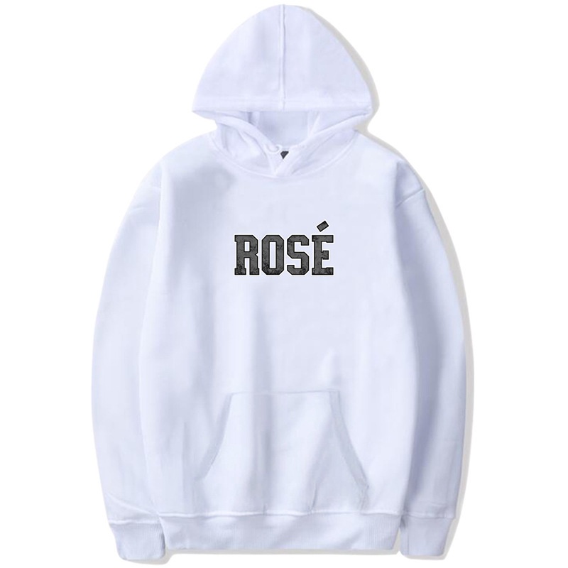 Áo khoác hoodie thiết kế có mũ đội đầu phong cách Rose trong Blackpink | BigBuy360 - bigbuy360.vn