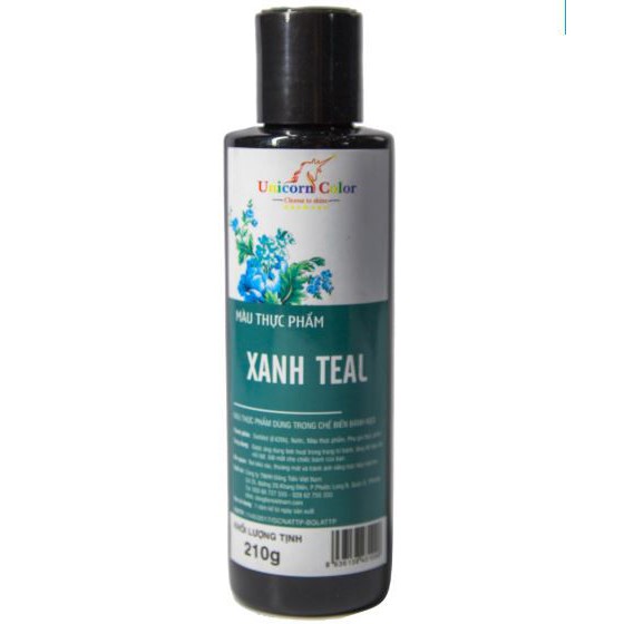 Màu Thực Phẩm Đồng Tiến Xanh Teal 210gr