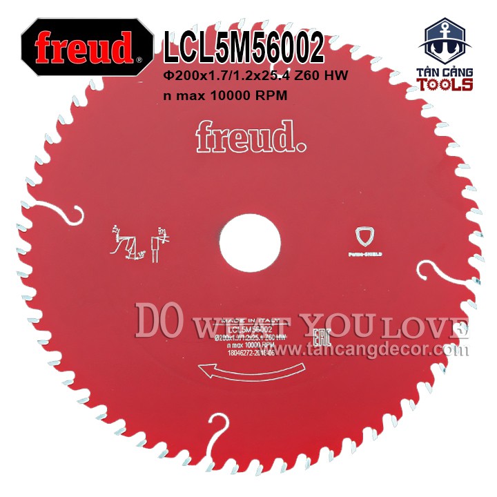 LƯỠI CƯA GỖ HỢP KIM FREUD LCL5M5002
