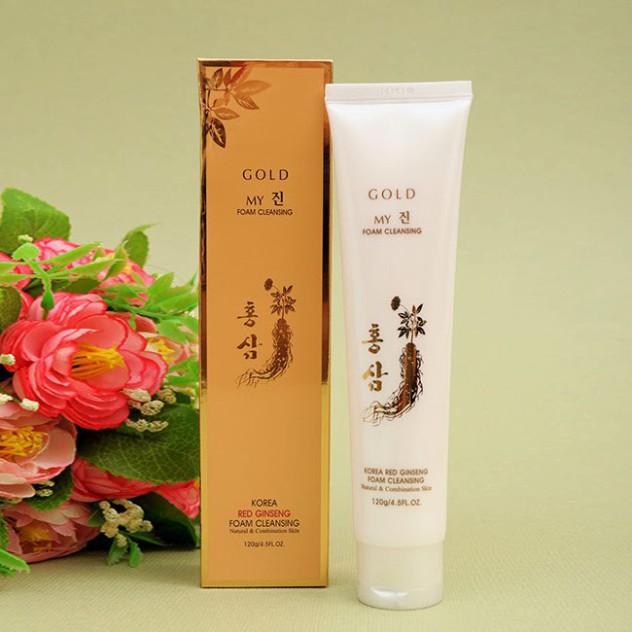 Combo 4 Hộp Sữa Rửa Mặt Sâm Vàng Hàn Quốc