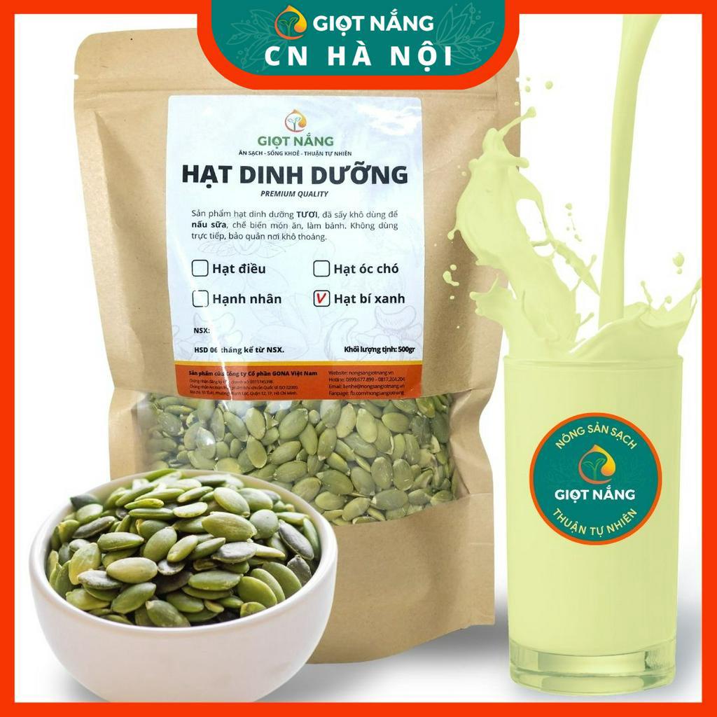 Hạt nấu sữa 500g đồ ăn vặt mẹ bầu và ăn dặm cho bé từ Nông sản Giọt Nắng CN Hà Nội