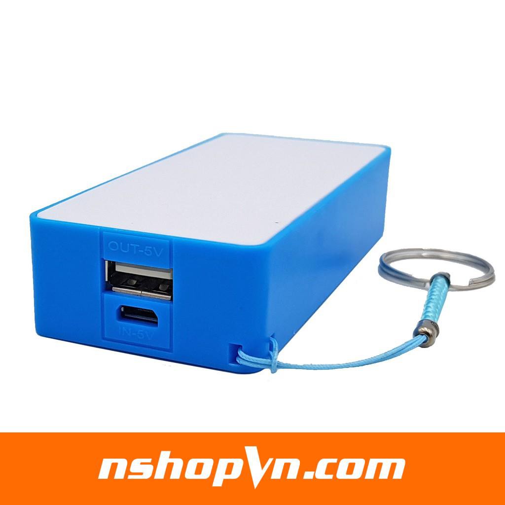 Vỏ hộp sạc dự phòng pin 18650 loại 1 pin - 2 pin - 4 pin