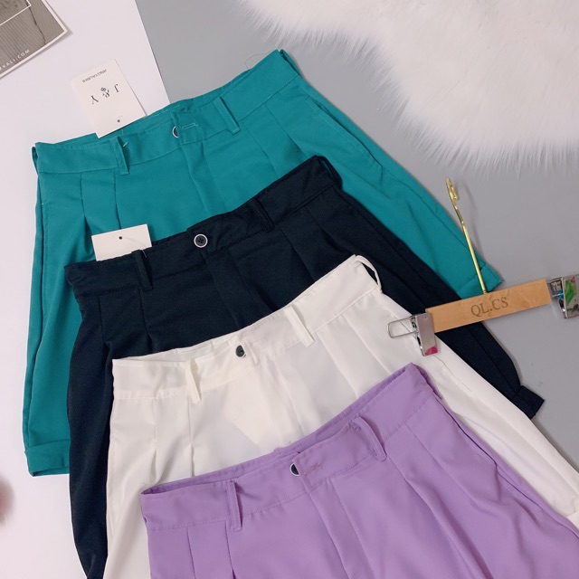 BÁN SỈ QUẦN SOC 3 MÀU GẬP GẤU CHO NỮ | BigBuy360 - bigbuy360.vn