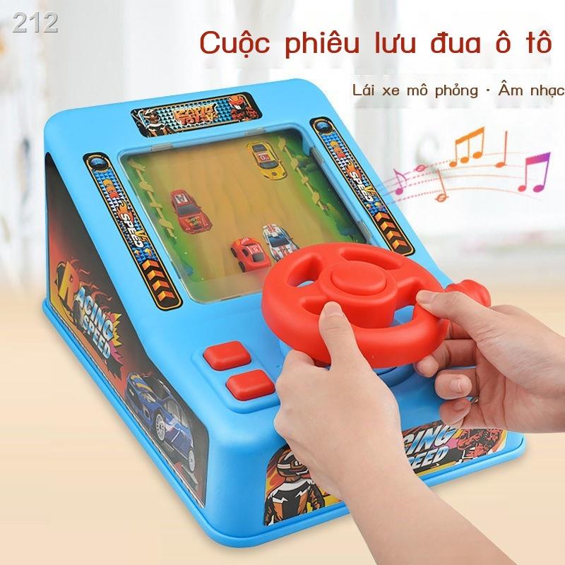 Bảng điều khiển trò chơi mô phỏng vô lăng đua xe với hiệu ứng âm thanh cạnh tranh đột phá cuộc phiêu lưu giáo
