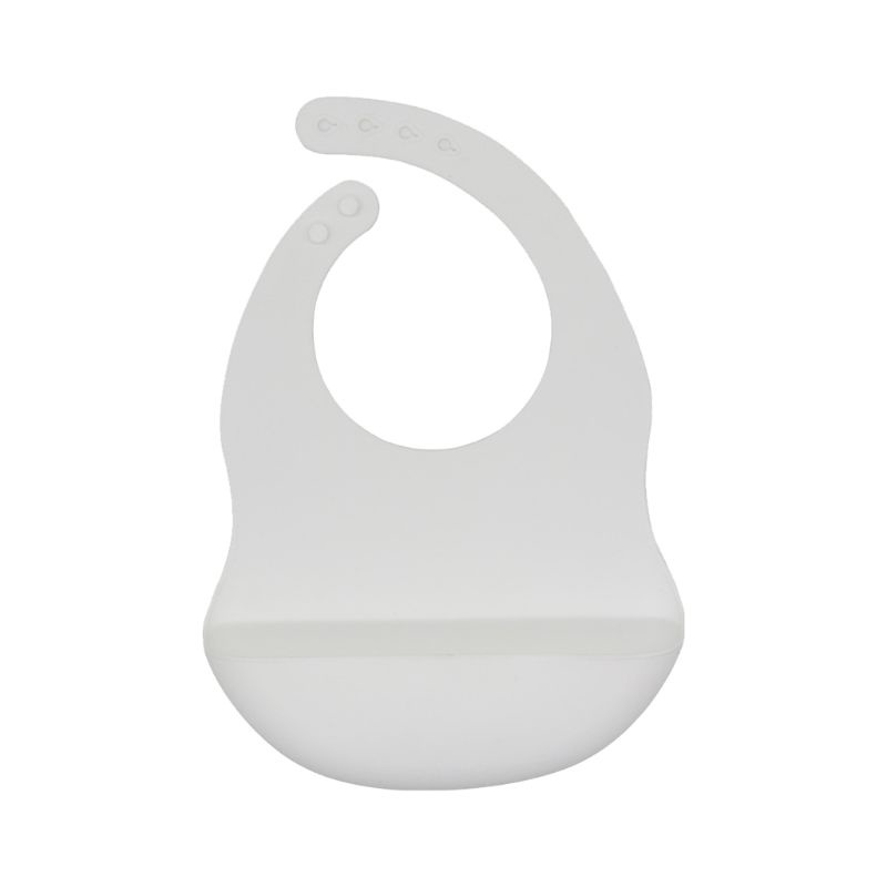 Yếm Ăn Bằng Silicon Mềm Chống Thấm Nước Có Thể Điều Chỉnh Cho Bé