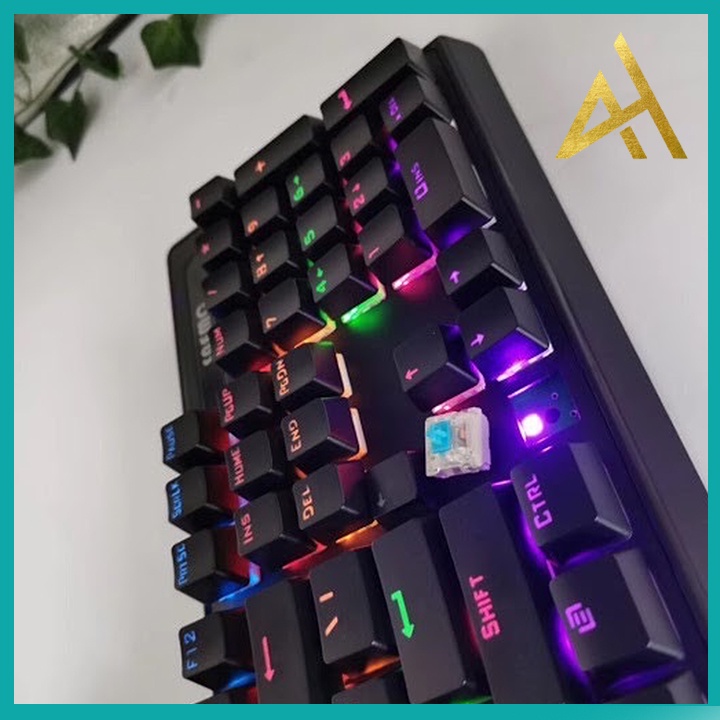 Bàn Phím Cơ Gaming Đèn LED 7 Màu DIVIPARD AK-911 Chuyên Game Bàn phím Máy Tính PC Laptop Keyboard Có Dây