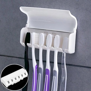Giá Đỡ Bàn Chải Đánh Răng Màu Trắng Chống Ẩm / Bụi Bẩn Tiết Kiệm Không Gian Siêu Bền