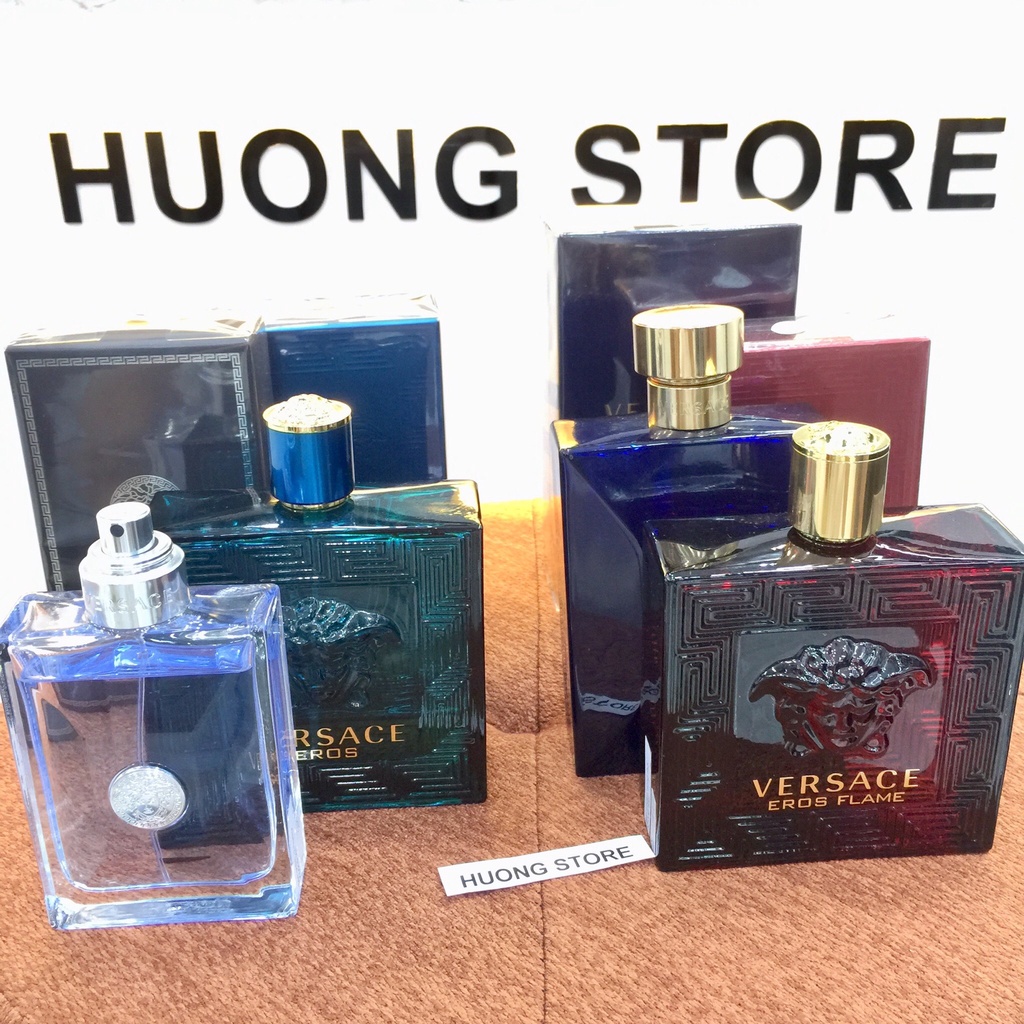 [ Chính hãng ] Mẫu thử nước hoa Versace Eros, Pour Homme, Dyland Blue, Versace Eros Flame, Nước Hoa 