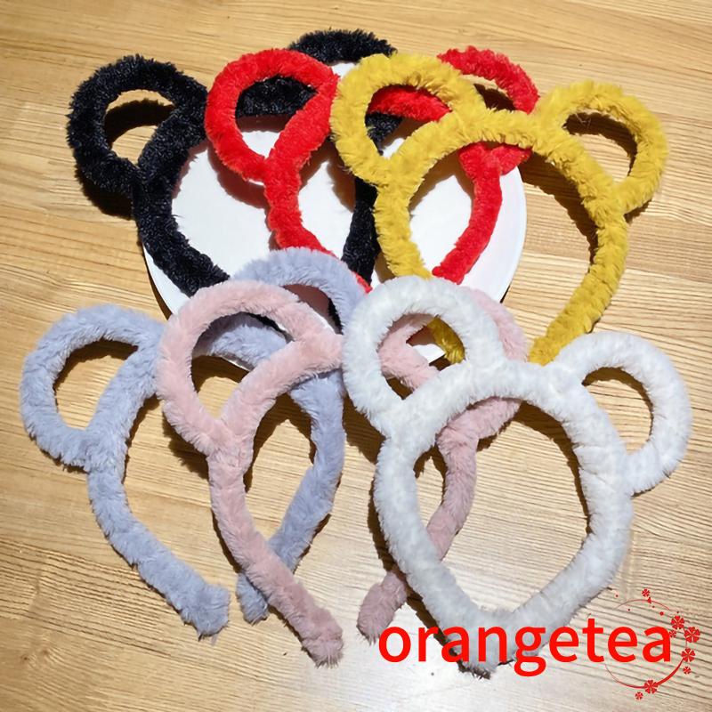Băng đô cài tóc hình tai thú hoạt hình dễ thương