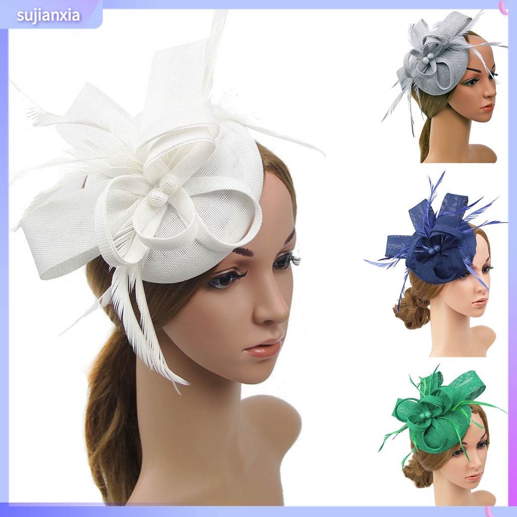 Sujianxia| Mũ Beret Đính Lưới Và Lông Thú Cho Phái Nữ