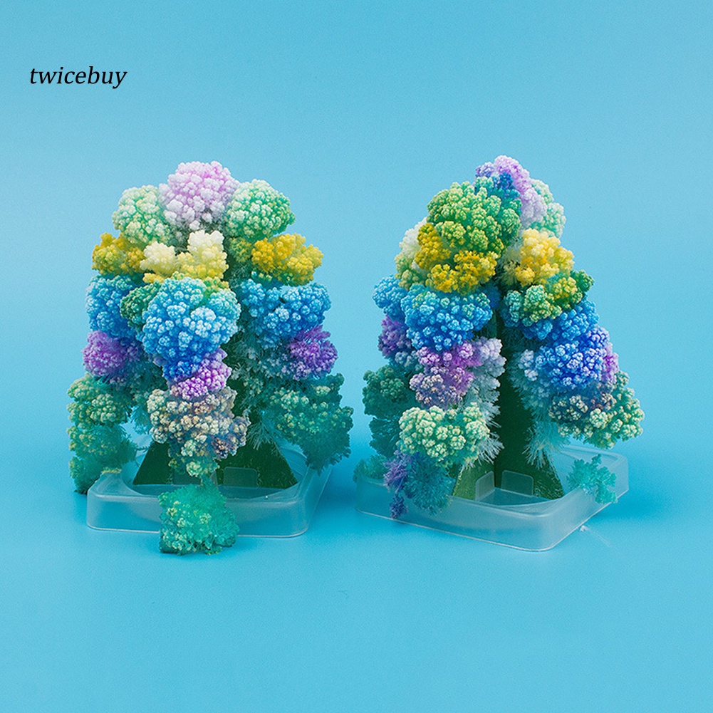 Đồ chơi cây thông giấy nở hoa DIY để bàn trang trí