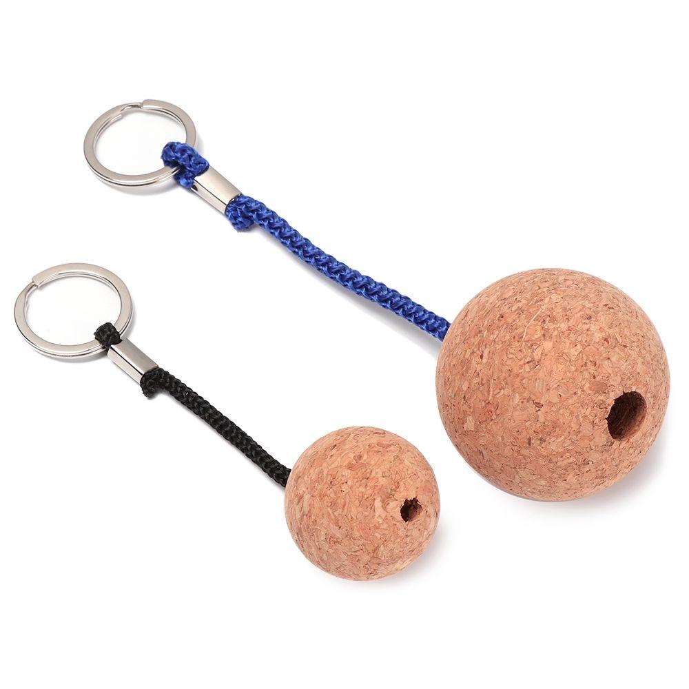 Móc Khóa Nút Bần Gắn Quả Cầu Lông Xù Cho Hoạt Động Ngoài Trời Giá Đỡ