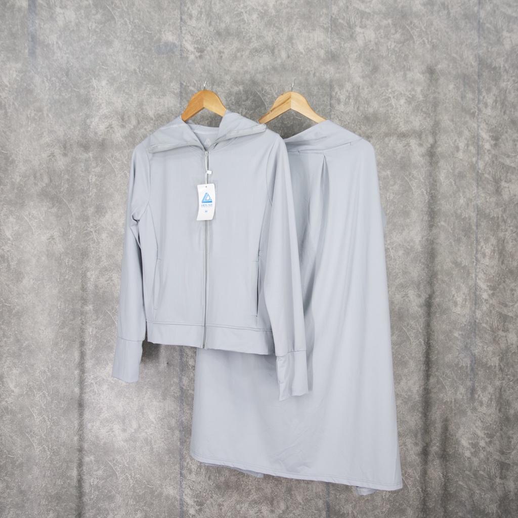 Set Áo nắng thông hơi và chân váy nắng