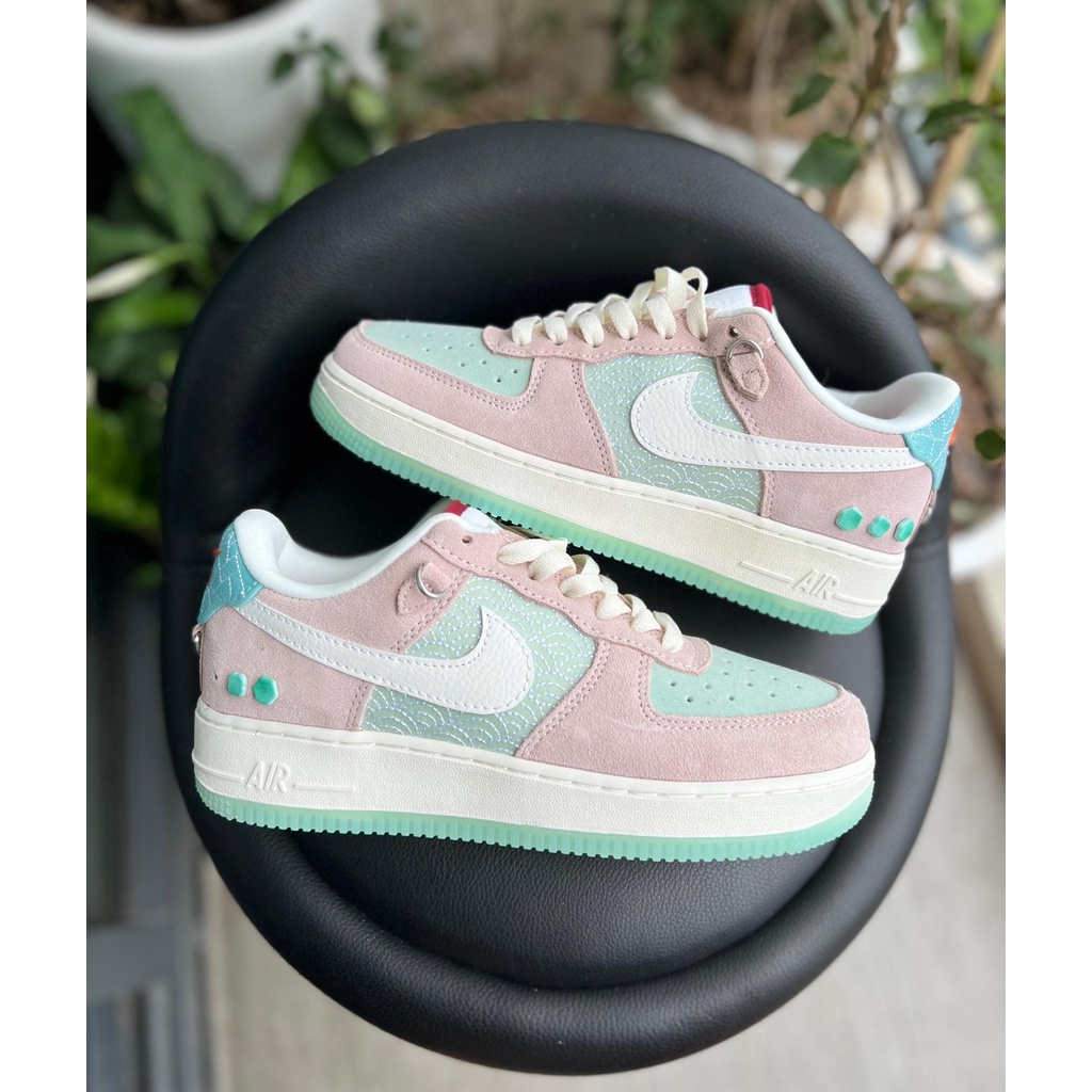 Giày A F 1 HỒNG XANH NGỌC