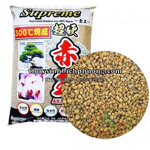 1KG PHÂN NỀN AKADAMA - TRỒNG CÂY THUỶ SINH NUÔI TÉP