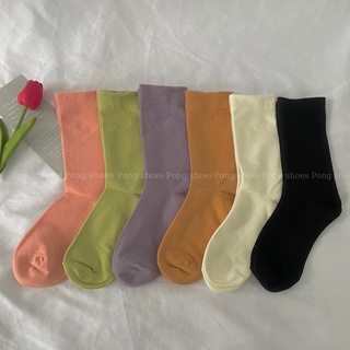 Tất cotton mang phong cách hiện đại nhiều màu sắc 🧦 - Mã 1463