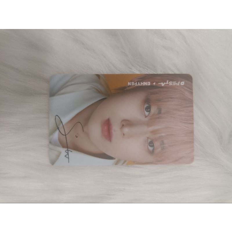 thẻ ảnh photocard sunoo enhypen chống nước pvc d festa 2022 chính hãng official