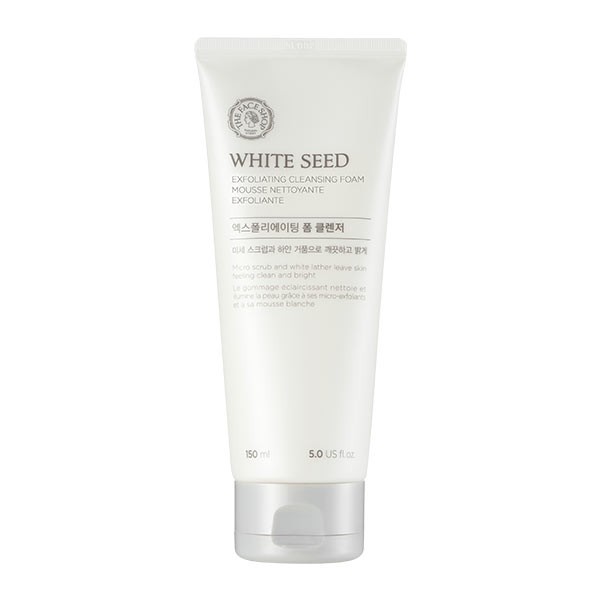 Sữa Rửa Mặt Làm Trắng Sáng Da WHITE SEED EXFOLIATING CLEANSING FOAM