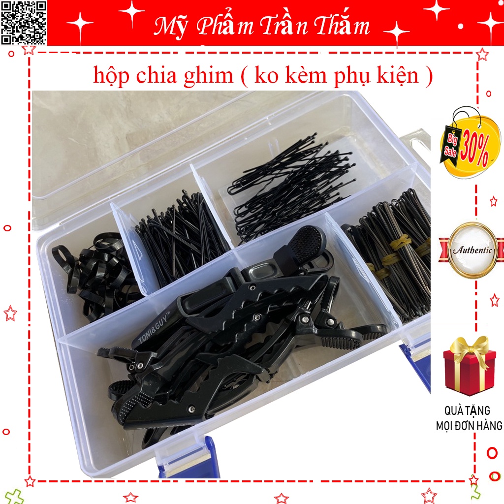 Hộp Nhựa Chia Ghim , Chia Phụ Kiện Tóc , Ngăn Tháo Rời Được ⭐ CÓ VIDEO HÀNG THẬT DO SHOP TỰ QUAY ⭐